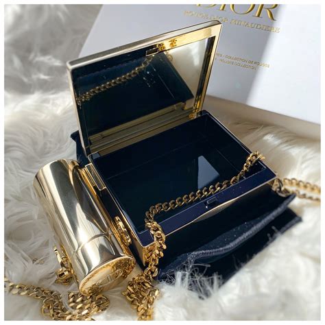 dior minaudiere clutch.